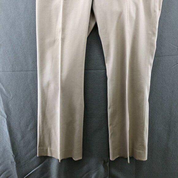Banana Republic Martin Fit Trouser Pants Womens Size 4 Beige Stretch Straight - Picture 6 of 12